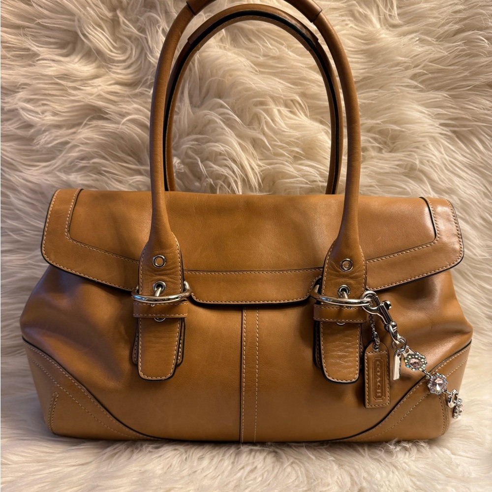 Coach Brown Leather Satchel